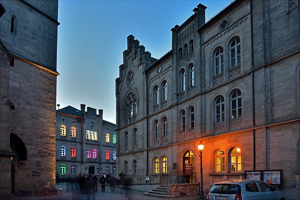 Kronach Finanzamt und Pfarrzentrum