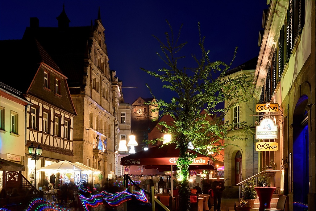 Kronach Lukas Cranach Strasse altes Rathaus