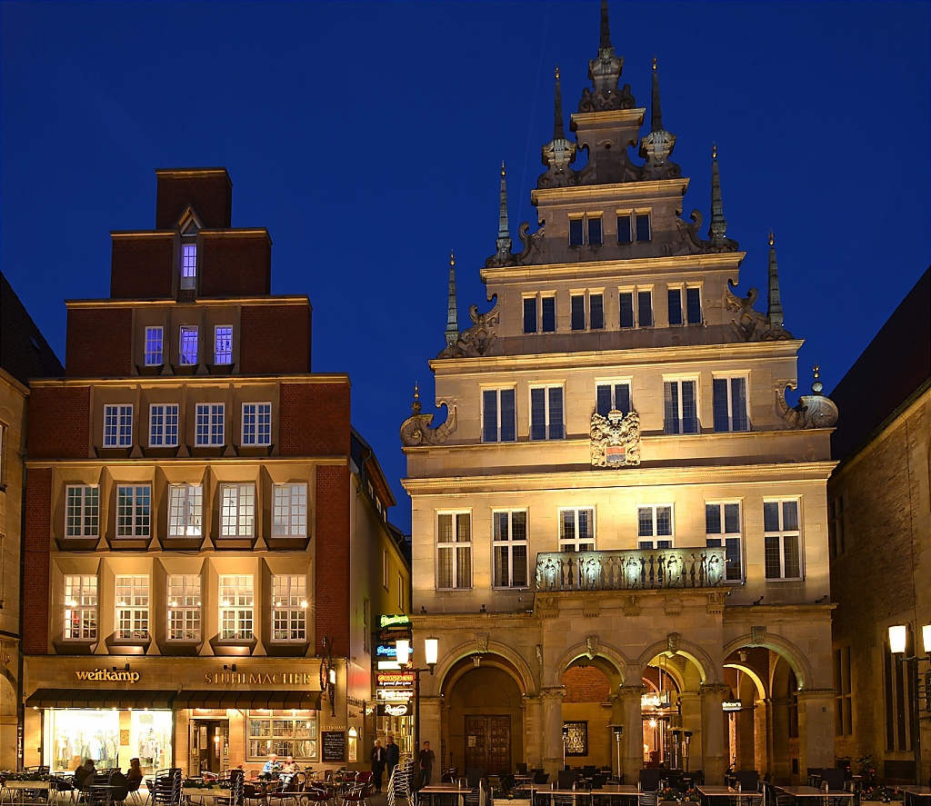 Muenster Prinzipalmarkt Rathaus