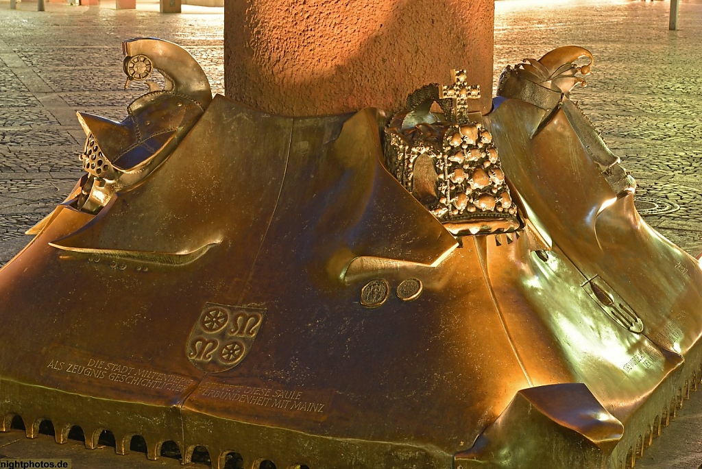 Mainz Markt Heunensäule