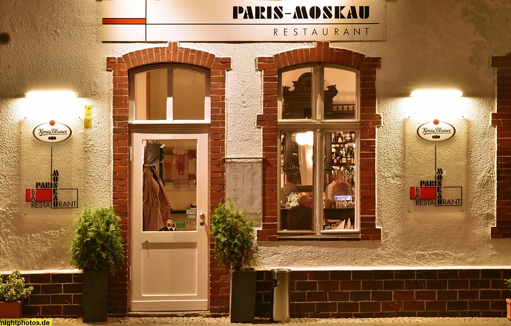 Berlin Moabit Restaurant Paris-Moskau erbaut 1896-1897 von Hermann Streubel für Gustav Jahn. Alt-Moabit 141