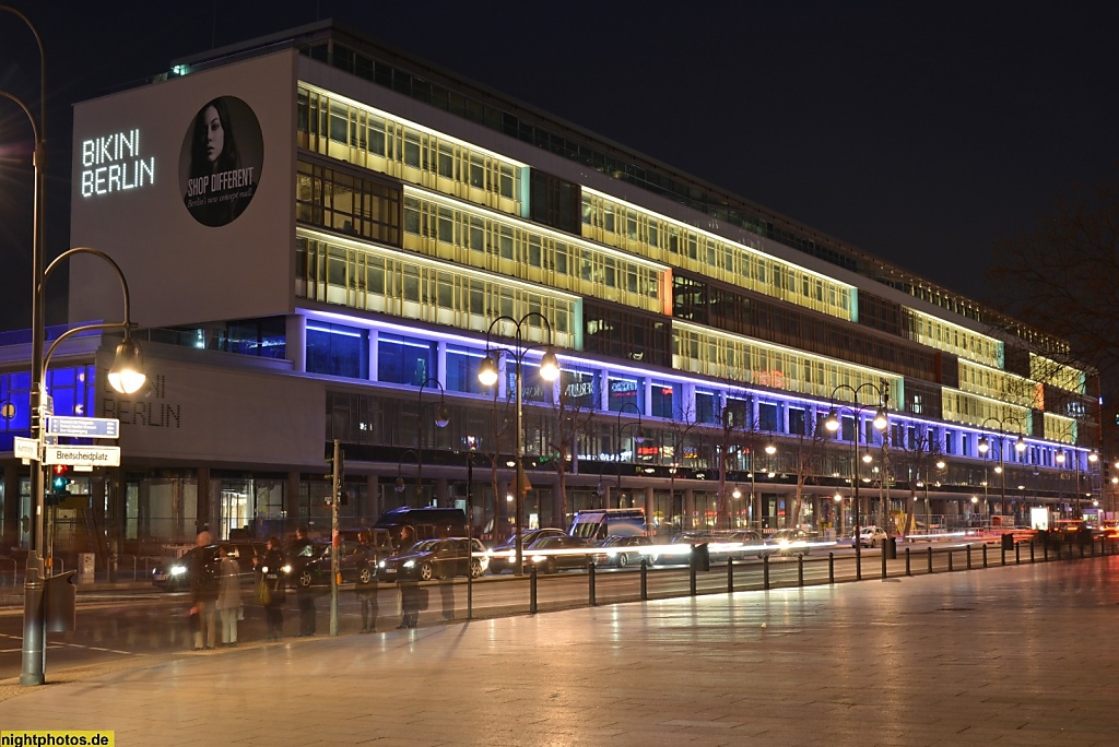 Berlin Charlottenburg Breitscheidplatz Bikini-Haus