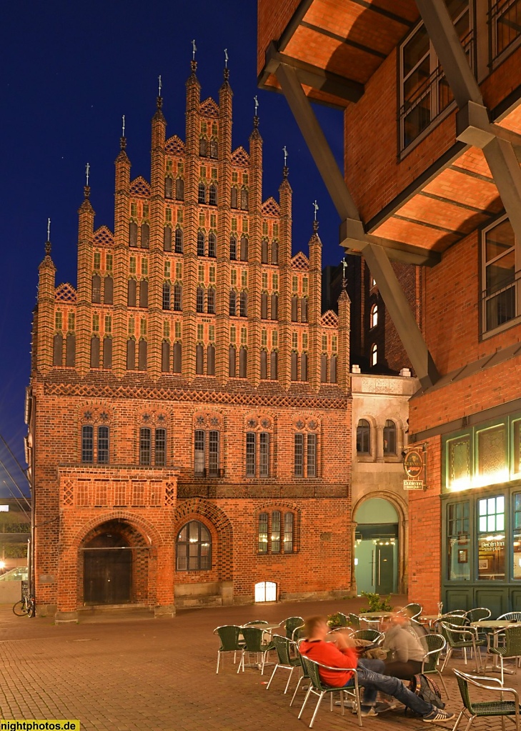 Hannover Am Markte Altes Rathaus erbaut 1303