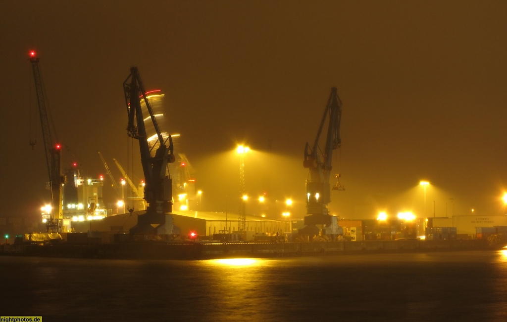 Hamburg Hafen Kräne