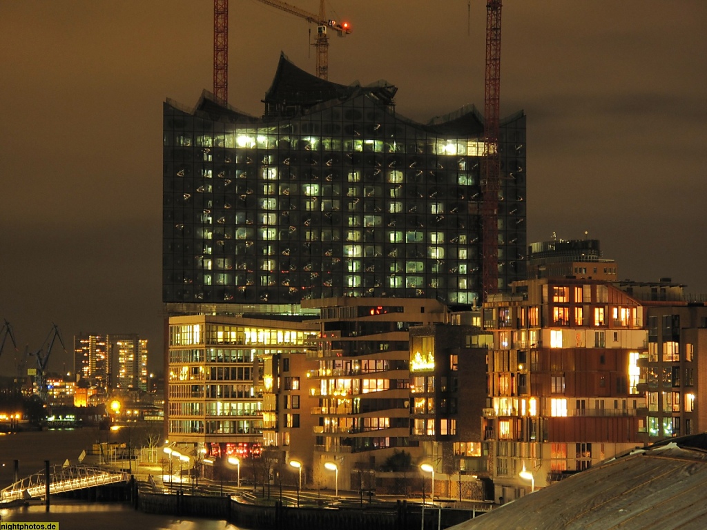 Hamburg Hafencity Elbphilharmonie Baustelle