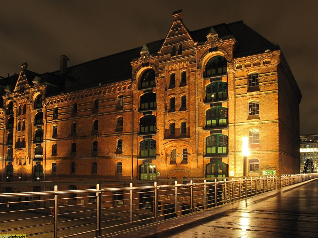 Hamburg Hafencity Speicherhäuser am Brook