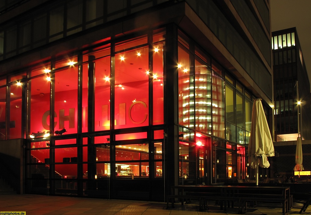 Hamburg Hafencity Restaurant Chillic an den Magellan-Terrassen