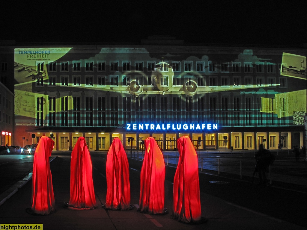 Berlin Tempelhof Flughafen ehemaliges Abfertigungsgebäude