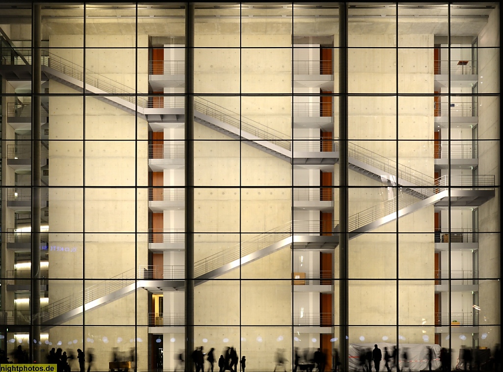 Berlin Regierungsviertel Spree Paul-Löbe-Haus