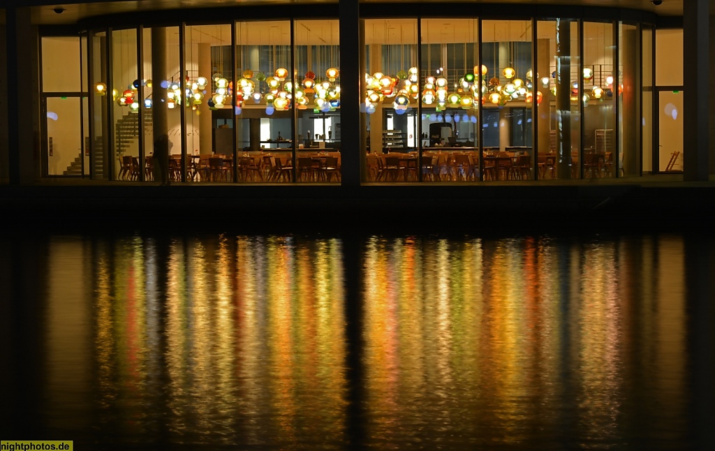 Berlin Regierungsviertel Spree Paul-Löbe-Haus Kantine
