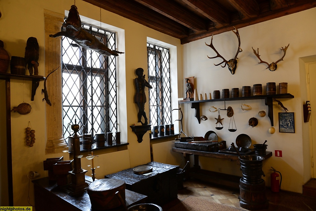 Krakau Apothekenmuseum (Muzeum Farmacji) in der Ulica Florianska