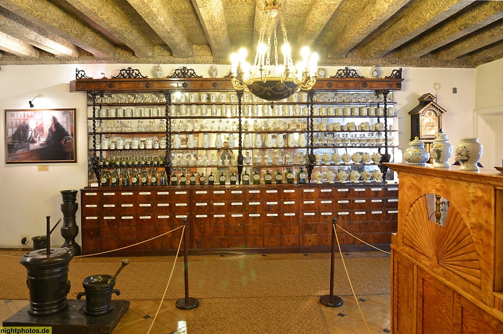 Krakau Apothekenmuseum (Muzeum Farmacji) in der Ulica Florianska