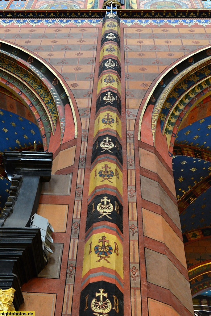 Krakau Marienkirche erbaut 1355-1408 Gotik