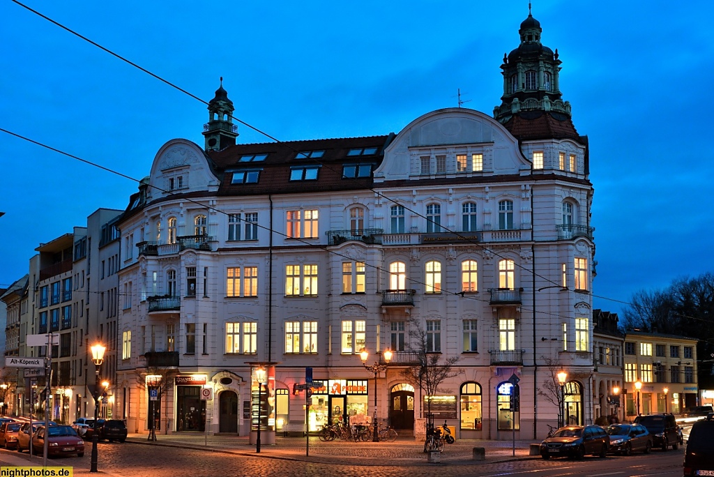Berlin Köpenick "Alt-Köpenick 1" Geschäftshaus erbaut 1905 für die 1875 gegründete Köpenicker Bank