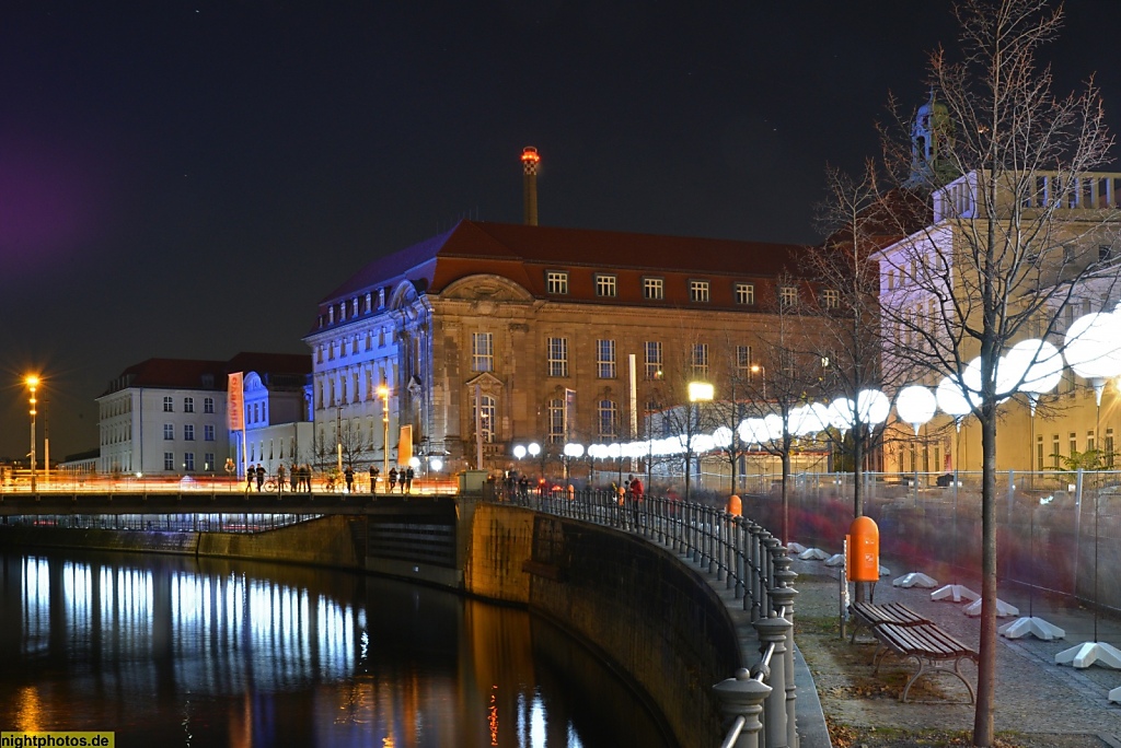 Berlin Mitte Berlin-Spandauer Schifffahrtskanal Bundesministerium für Wissenschaft und Energie an der Sandkrugbrücke