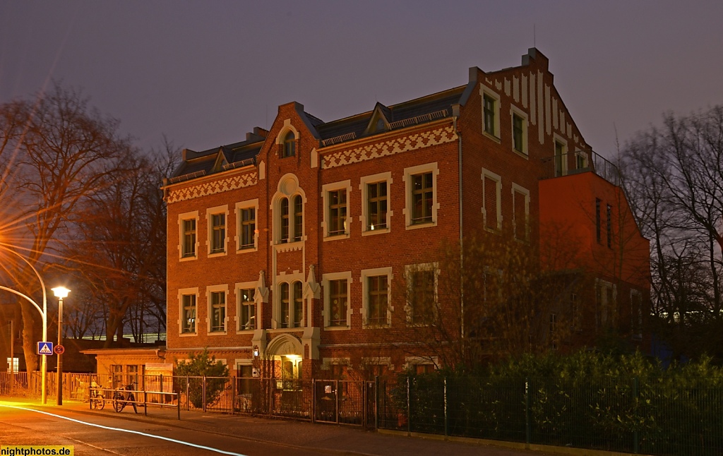 Berlin Pankow Freie Montessori Grundschule in der Hadlichstrasse, Gebäude erbaut 1900-1901