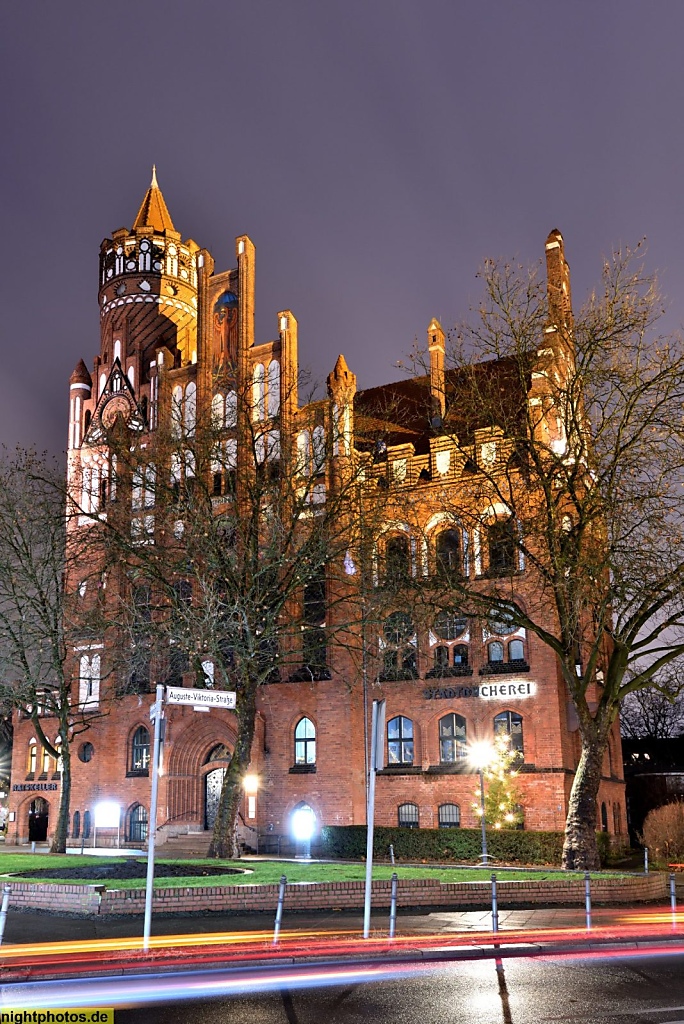 Berlin Wilmersdorf Rathaus Schmargendorf erbaut 1900-1902
