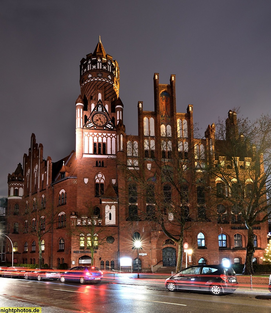 Berlin Wilmersdorf Rathaus Schmargendorf erbaut 1900-1902