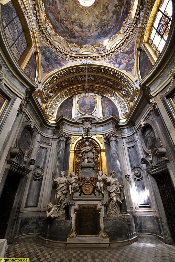 Wrocław Breslau Kathedrale St Johannes der Täufer Breslauer Dom Elisabethkapelle angebaut 1671-1682