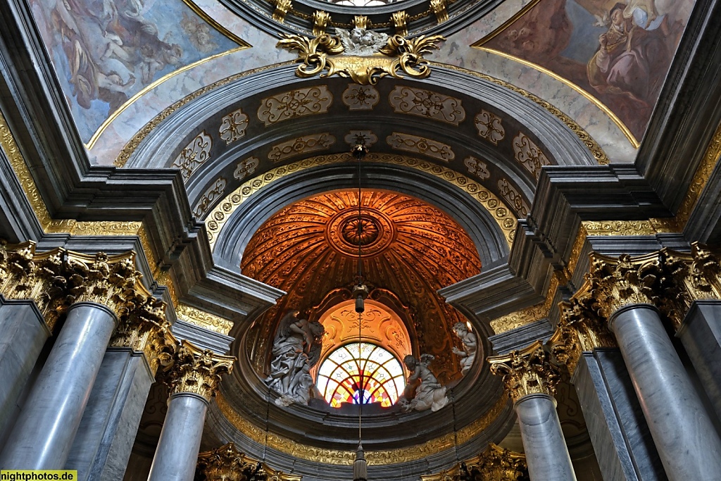 Wrocław Breslau Kathedrale St Johannes der Täufer Breslauer Dom Kurfürstenkapelle angebaut 1716-1724 von Johann Bernhard Fischer von Erlach
