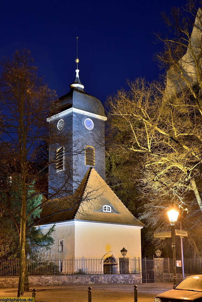 Berlin Neukölln Richardplatz Bethlehemskirche erbaut 17. Jhdt