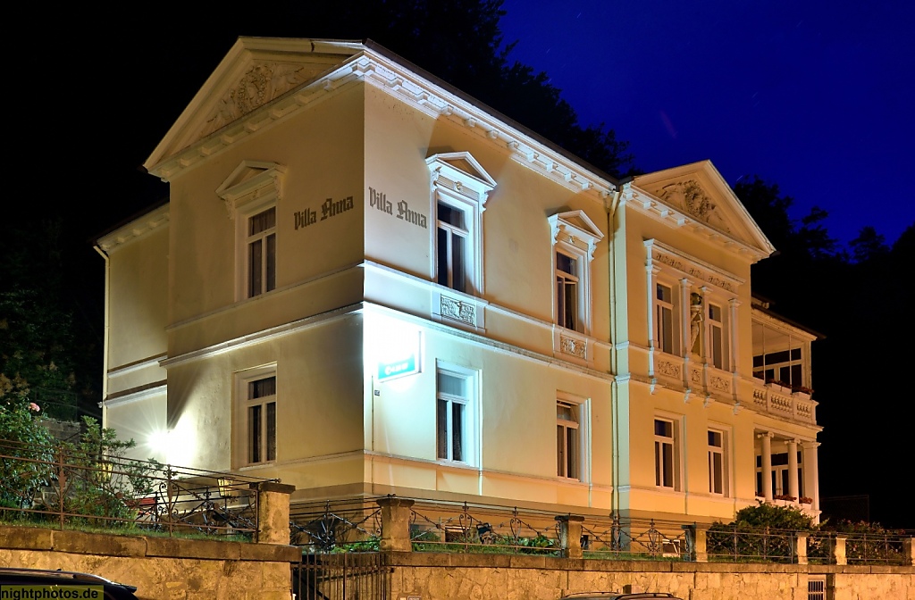 Bad Schandau Kirnitzschtalstrasse Villa Anna