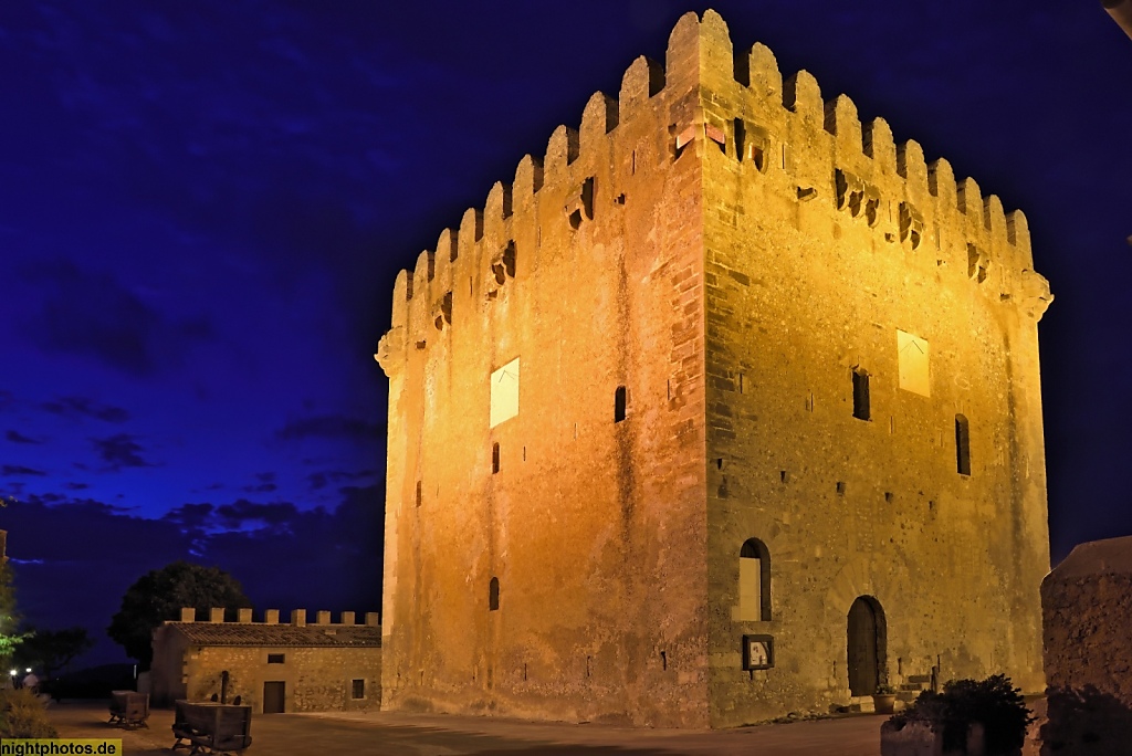 Mallorca Torre de Canyamel erbaut im 13 Jhdt
