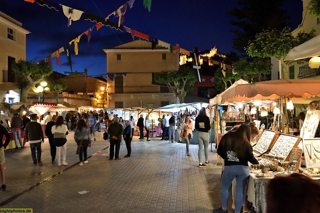 Mallorca Capdepera Mittelaltermarkt Mercat Medieval