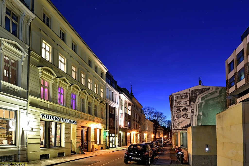 Berlin Mitte Sophienstrasse aus dem 18. Jahrhundert