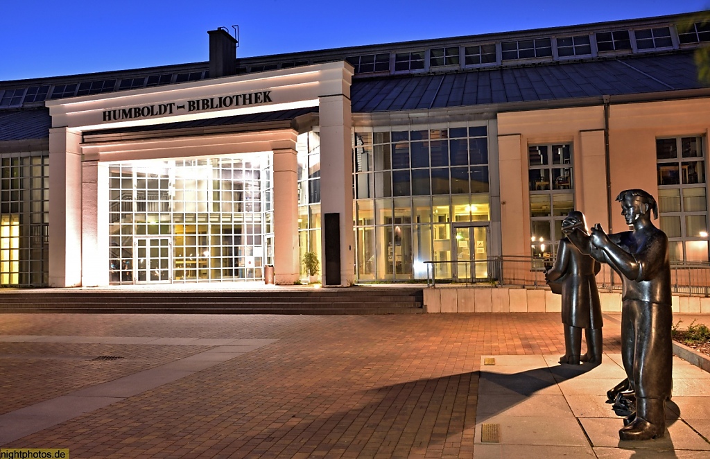 Berlin Tegel Humboldt-Bibliothek erbaut 1986-1989 von den Architekten Charles Willard Moore u John Ruble u Buzz Yudell