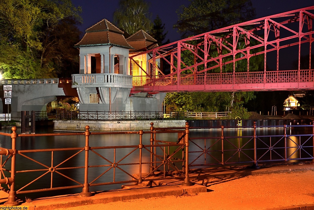 Berlin Tegel Sechserbrücke Tegeler Hafenbrücke erbaut 1908