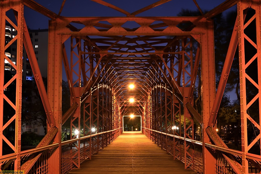 Berlin Tegel Sechserbrücke Tegeler Hafenbrücke erbaut 1908
