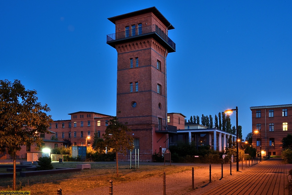 Berlin Rummelsburg Turm des Heizhauses im ehemaligen städtischen Arbeitshaus erb 1879 von Hermann Blankenstein. Umbau Wohngebäude 2007-2008 von Wolfgang Rautenbach