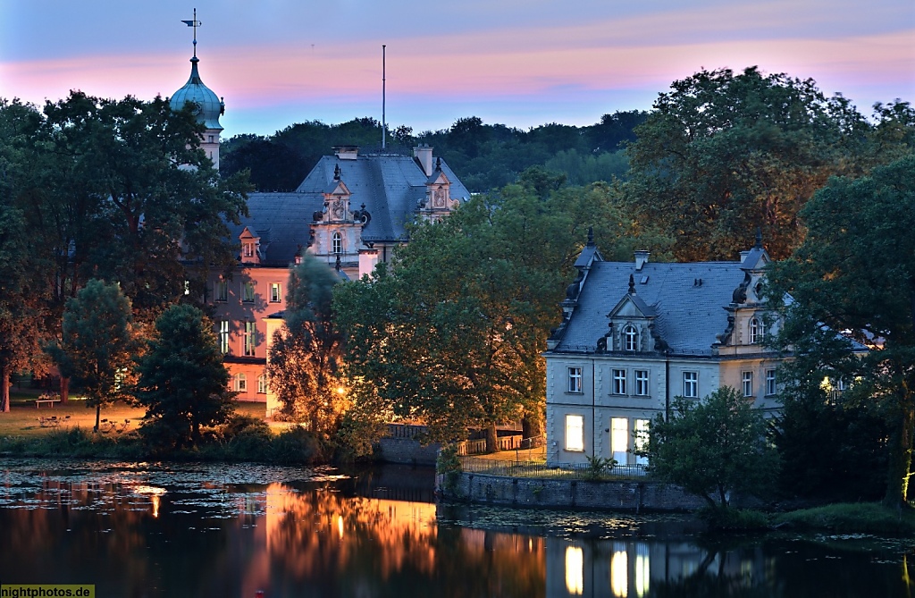 Berlin Wannsee Jagdschloss Glienicke erbaut 1682-1693 von Charles Philippe Dieussart für den Großen Kurfürsten Friedrich Wilhelm von Brandenburg