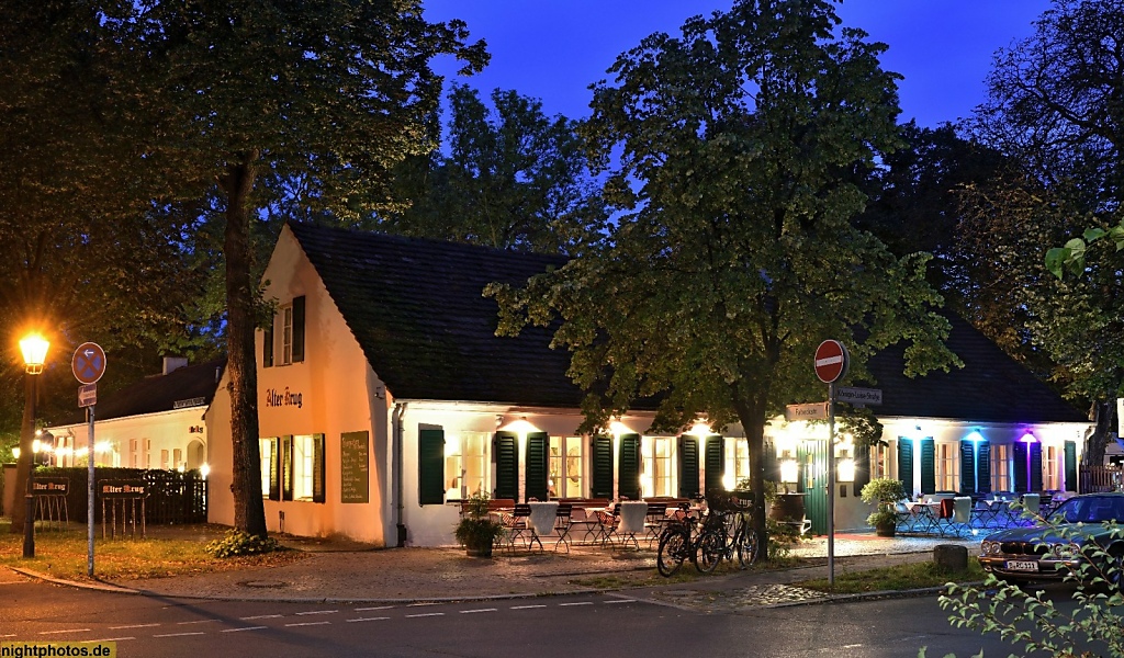 Berlin Dahlem Restaurant Alter Krug erbaut 1865