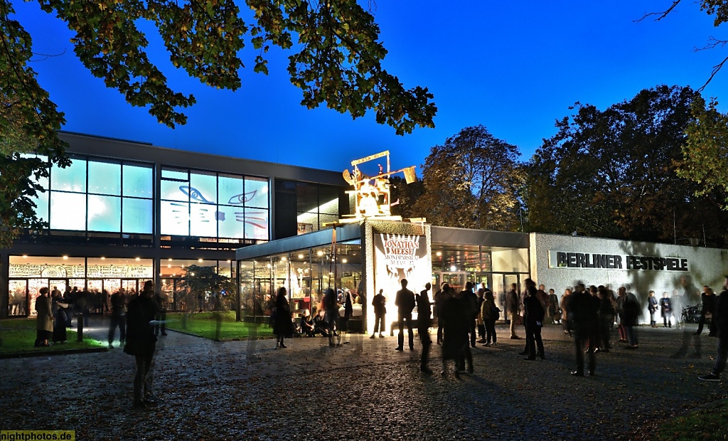 Berlin Wilmersdorf Haus der Berliner Festspiele eröffnet 1963