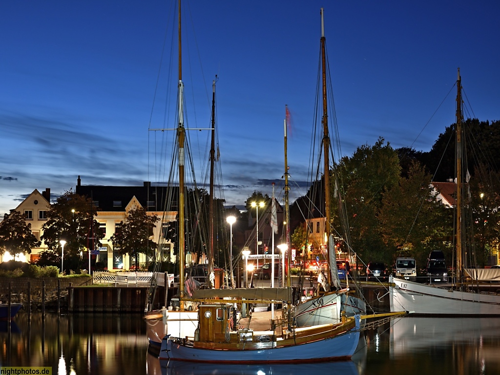 Eckernförde Museumssteg im Innenhafen