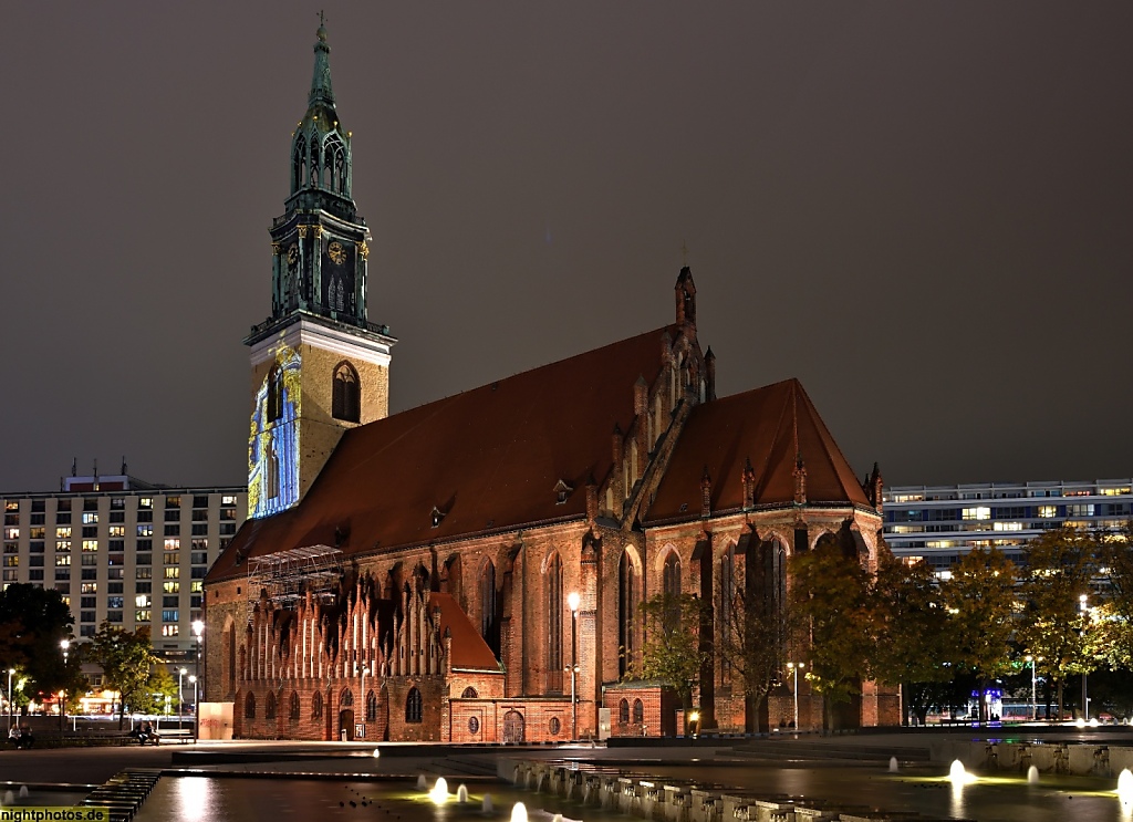 Berlin Mitte St Marienkirche aus 13 Jhdt