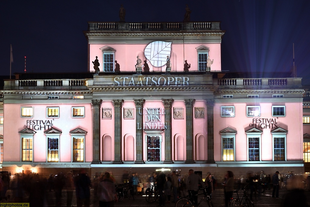 Berlin Mitte Staatsoper Unter den Linden erbaut 1741-1743 Umbau 1926-1927