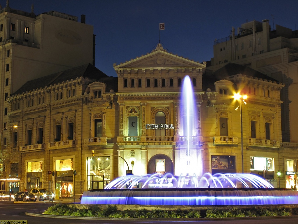 Barcelona Kino Comedia am Passeig de Gracia Ecke Gran Via de les Corts Catalanes