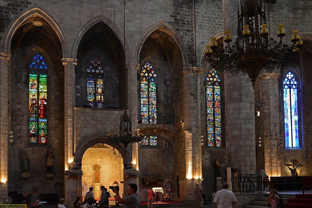 Barcelona Kathedrale La Catedral de la Santa Creu i Santa Eulàlia erbaut 1298-1448