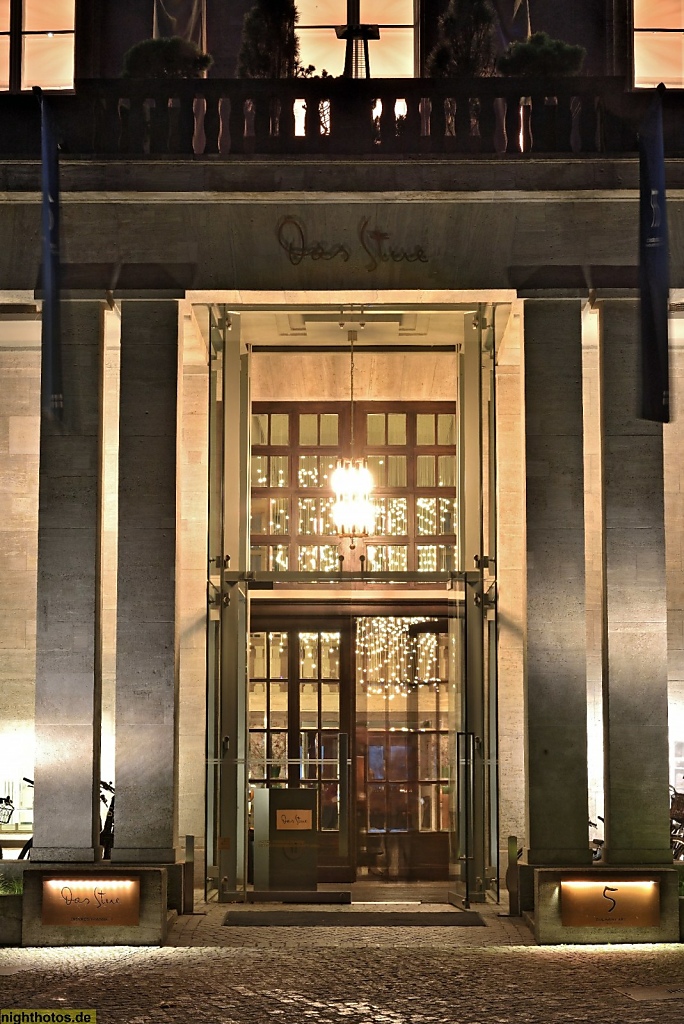 Berlin Tiergarten Hotel 'Das Stue' Portal