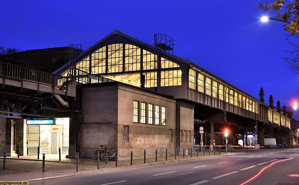 Berlin Schöeberg Bahnhof Bülowstrasse eröffnet 1902