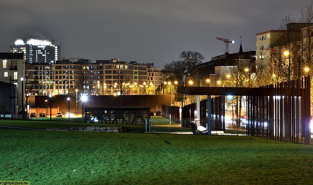Berlin Mitte Gedenkstätte Berliner Mauer Wall Memorial Erinnerungslandschaft