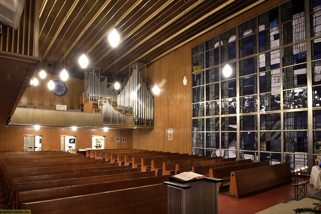 Berlin Mitte Hansaviertel Kaiser-Friedrich-Gedächtniskirche erbaut 1955-1957