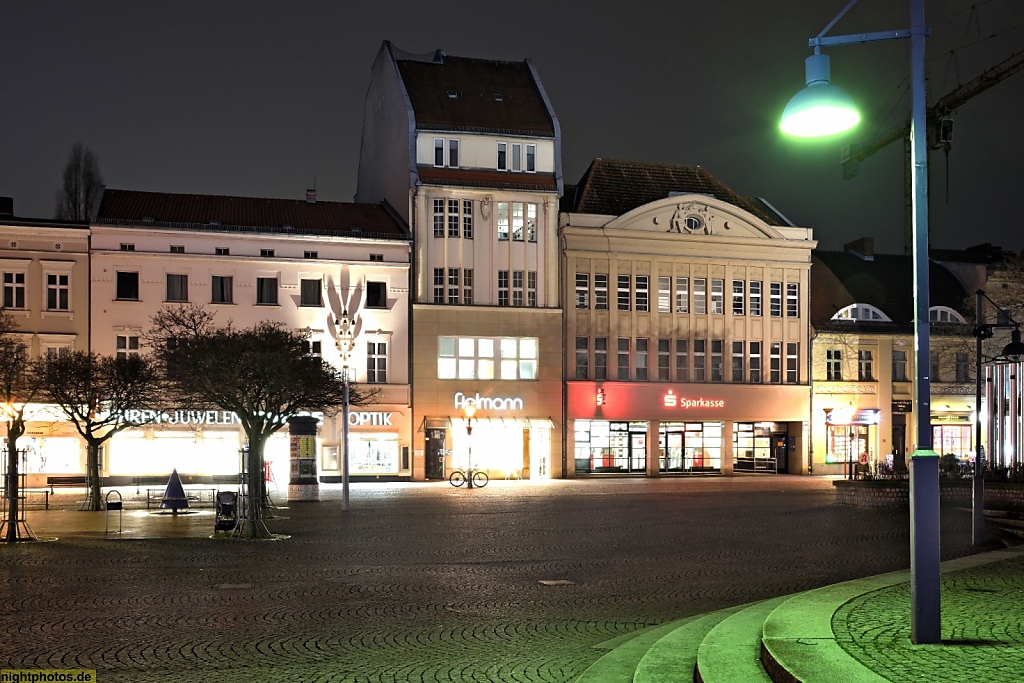 Berlin Spandau Altstadt Markt Fussgängerzone Markt an der Breite Strasse
