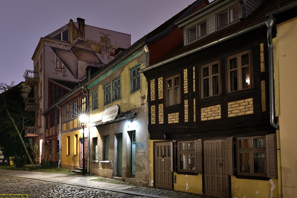 Berlin Spandau Kolk Häuser erbaut zwischen 1700 und 1730 Alte Kolkschenke erbaut um 1743
