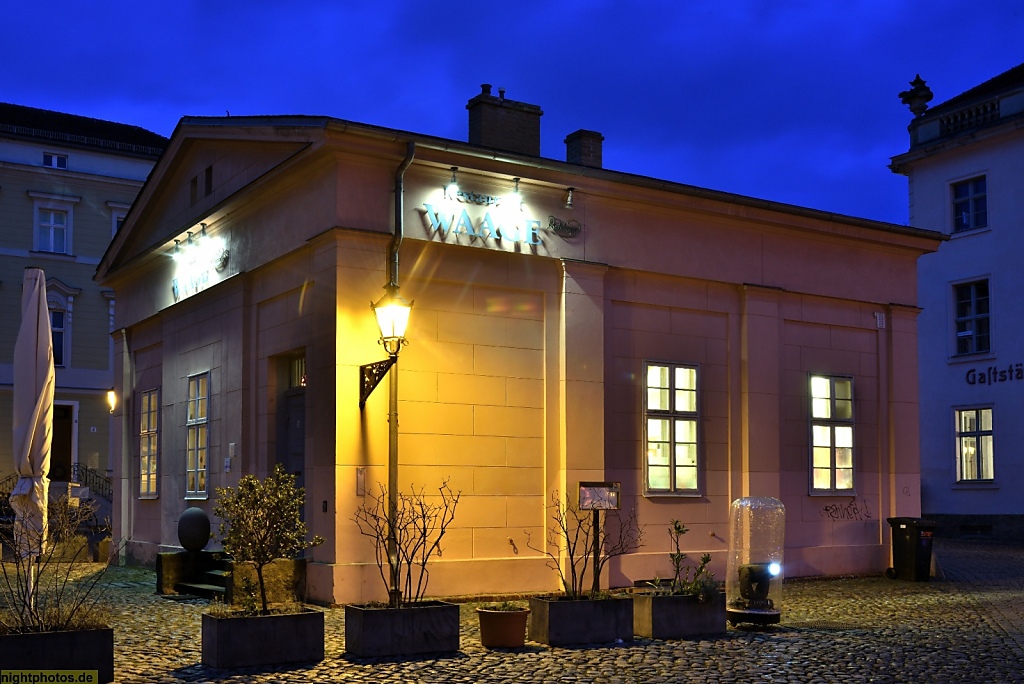 Potsdam ehemalige Ratswaage am Neuen Markt erbaut 1836