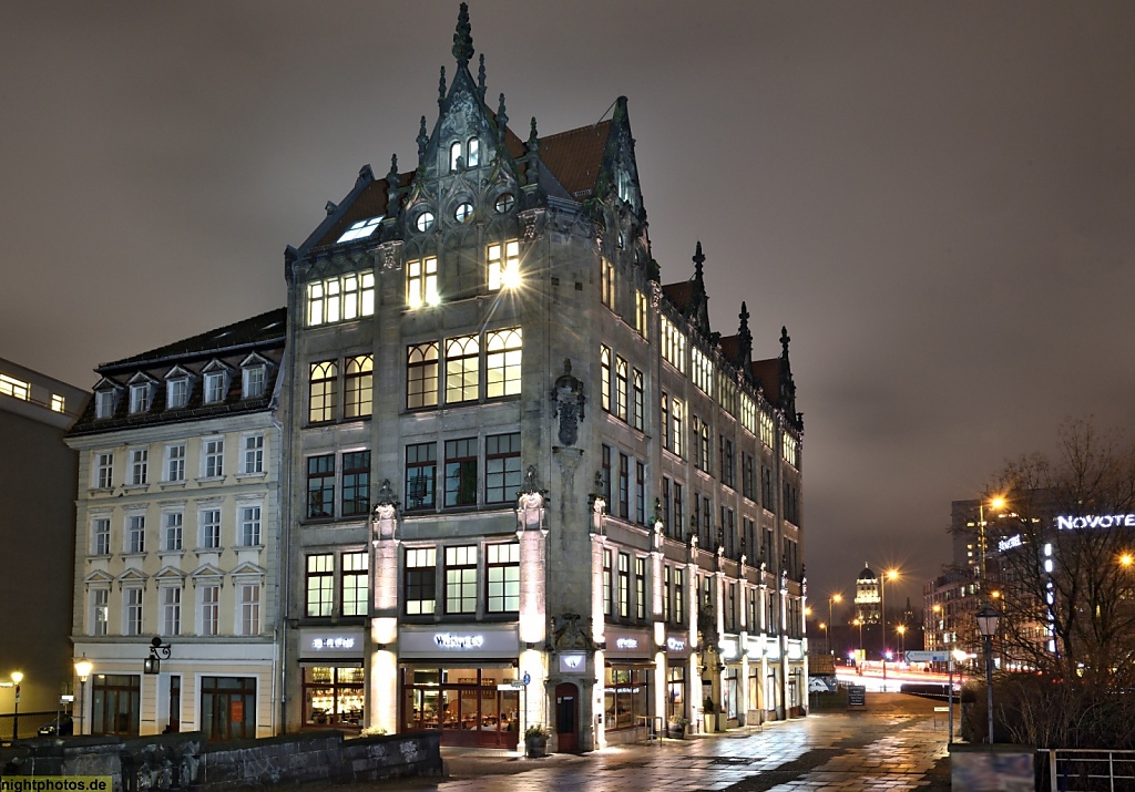 Berlin Mitte Juwelenhaus erbaut 1897-1898 von Max Jacob und Georg Roensch als Geschäftshaus