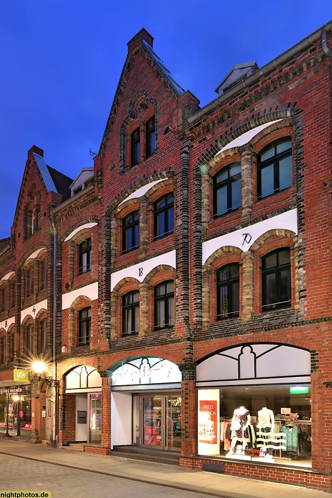 Zwickau Klinkerbau Wohn- und Geschäftshaus erbaut 1870 in der Innere Plauensche Strasse 21